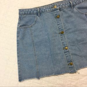 NWOT denim mini skirt! *HOST PICK*